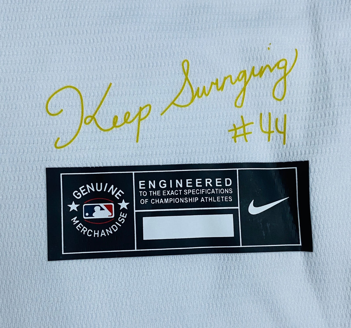 Hank Aaron Signed Jersey With COA (2375390) (Braves)