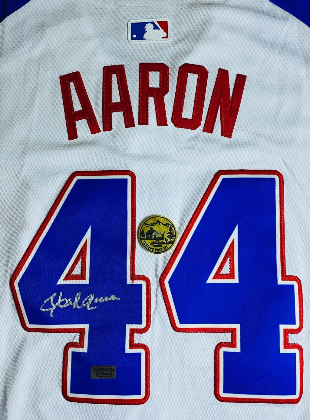 Hank Aaron Signed Jersey With COA (2375390) (Braves)