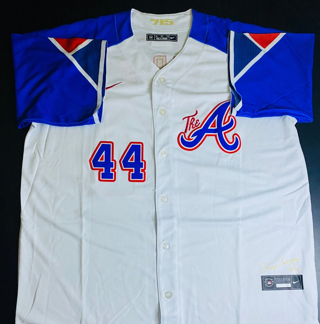 Hank Aaron Signed Jersey With COA (2375390) (Braves)