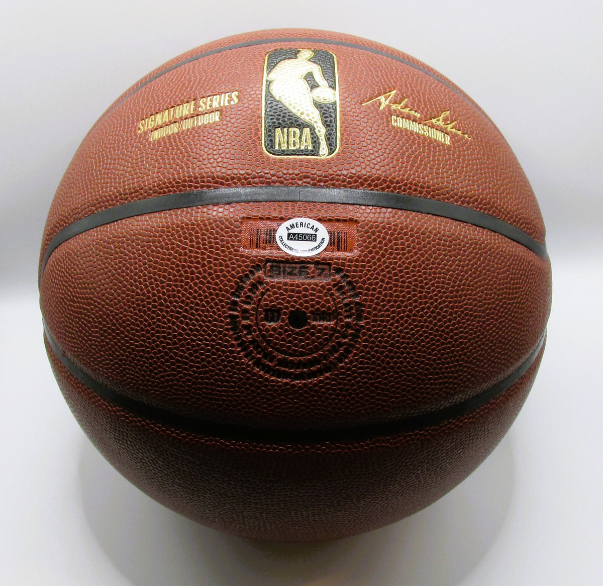 Steph Curry Signed Basketball With COA (A45066)