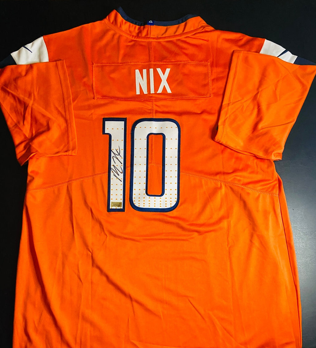 Bo Nix Signed Jersey With COA (2374583) (Broncos)