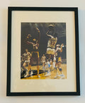 Wilt Chamberlain Signed and Framed 8x10 Photo With COA