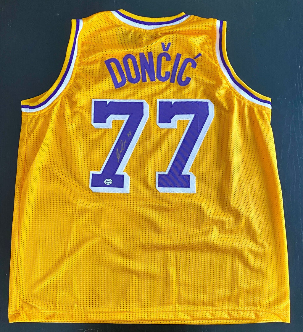 Luka Doncic Signed Jersey With COA (A45490)
