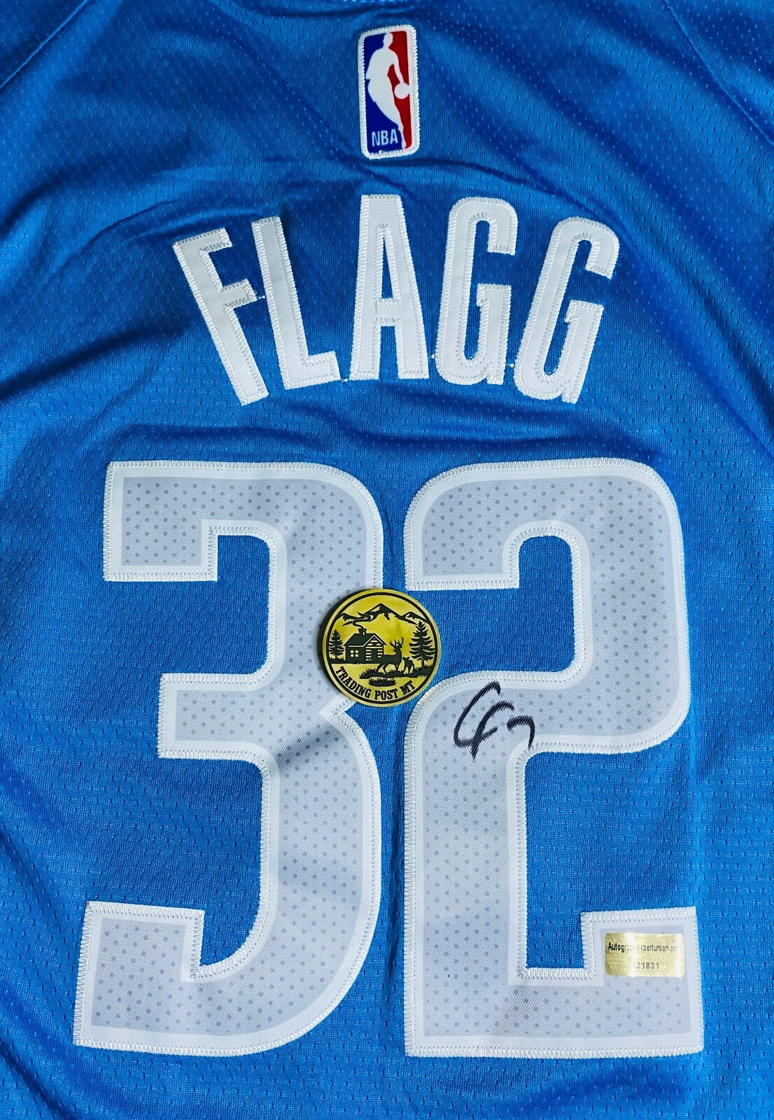 Cooper Flagg Signed Jersey With COA (121831) (Mavericks)